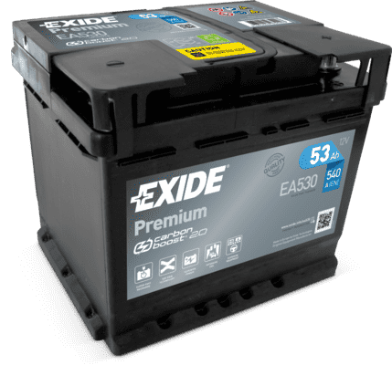 EXIDE Premium 12V 53Ah 540A