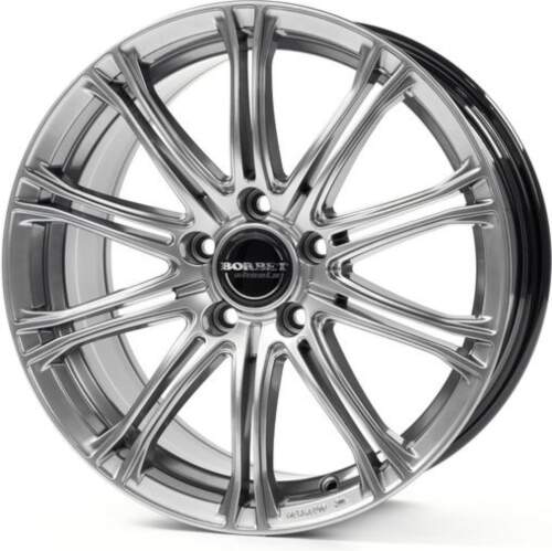 8x18 5x120 ET45 Borbet Cw 1 Farba: Hyper Strieborny