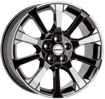 7.5x17 5x112 ET35 Borbet X10 Farba: Cierno Lesteny
