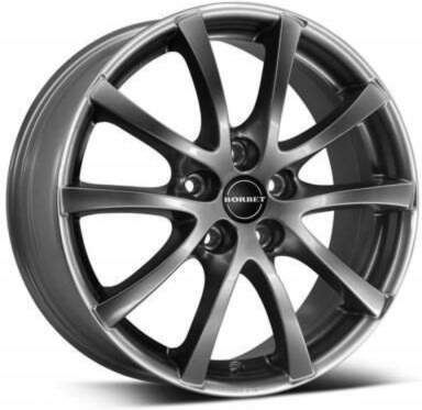 7x16 5x112 ET37 Borbet Lv5 Farba: Metal Grey