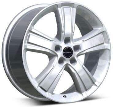 7.5x17 5x110 ET38 Borbet Ma Farba: Briliantovo Strieborny