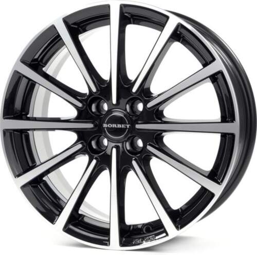 7x17 4x100 ET48 Borbet Bl4 Farba: Cierno Lesteny