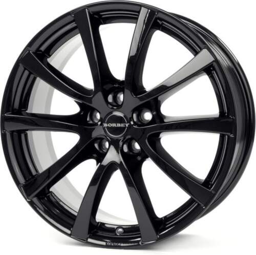 8x18 5x112 ET50 Borbet Lv5 Farba: Cierno-leskly