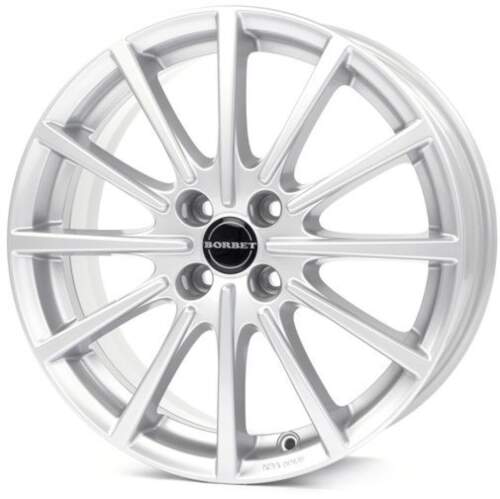7x17 4x100 ET40 Borbet Bl4 Farba: Briliantovo Strieborny
