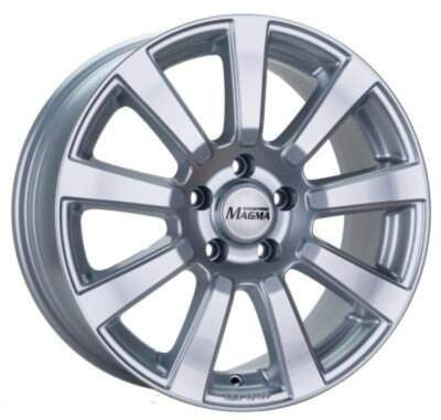 Magma Interio Farba: Strieborne 7x16 5x100 ET38