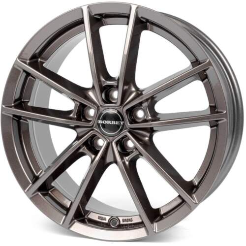8x19 5x114.3 ET48 Borbet W farba: mistral antrazit leskly