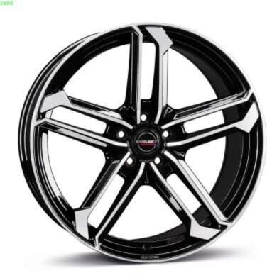9.5x20 5x112 ET45 Borbet ATX farba: cierno lesteny leskly