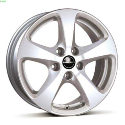 8.5x18 5x108 ET40 Borbet Cc Farba: Kristalovo Strieborny