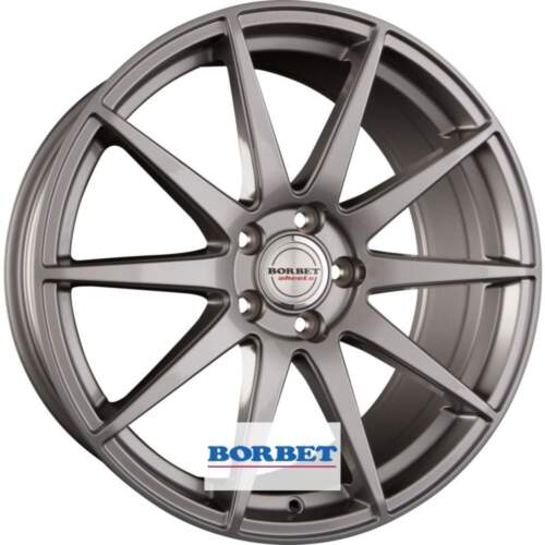 8.5x19 5x112 ET21 Borbet Gtx Farba: Titan Glossy