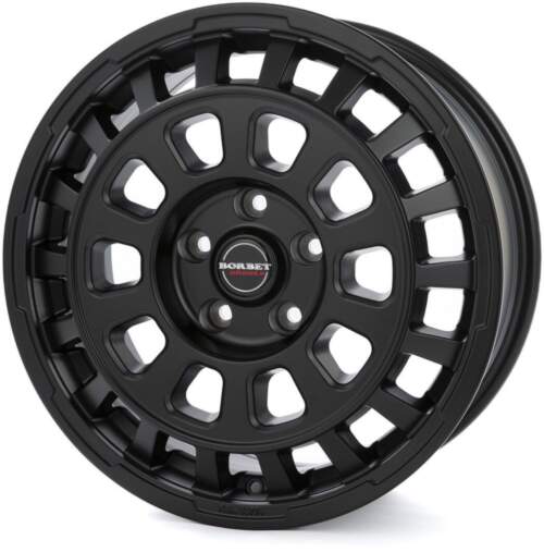 7.5x18 5x120 ET53 Borbet CW7 farba: black rim window polished matt