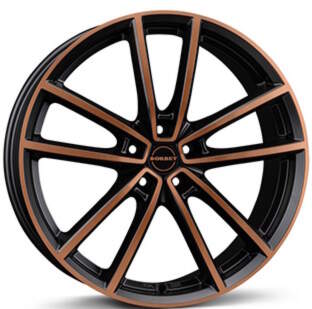 8x18 5x112 ET48 Borbet W farba: black copper polished matt
