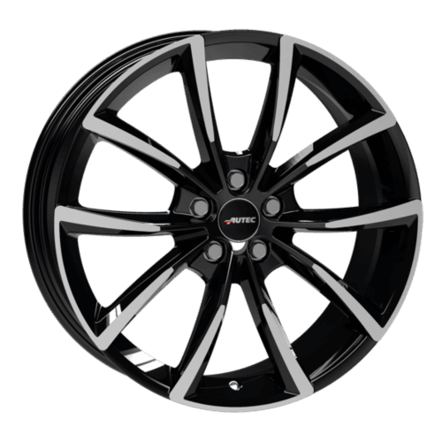 8x19 5x112 ET27 Autec Astana Black polished