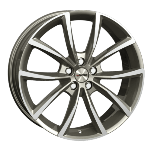 Autec Astana Titanium silver polished 9x19 5x112 ET21