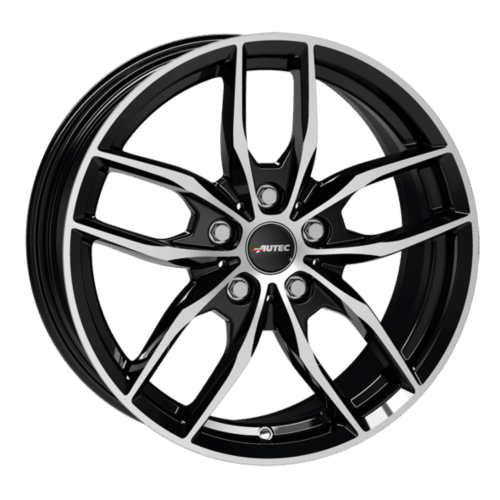 7x16 5x112 ET47 Autec Bavaris Black polished