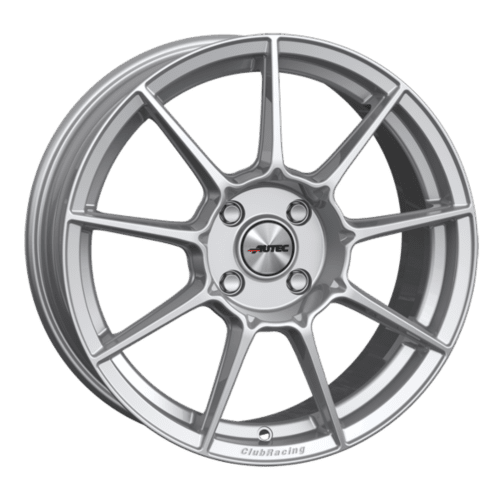 7.5x17 4x108 ET20 Autec ClubRacing Hyper silver