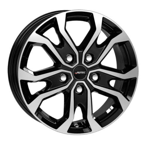 Autec Kiso Black polished 6.5x16 5x130 ET66