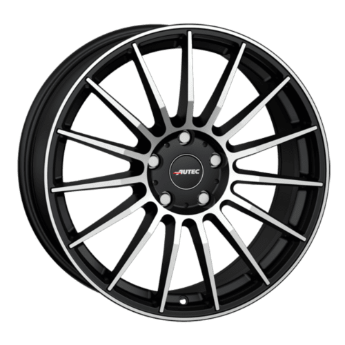 Autec Lamera Black matt polished 8x18 5x100 ET40