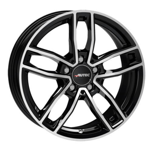 7.5x17 5x112 ET42 Autec Mercador Black polished