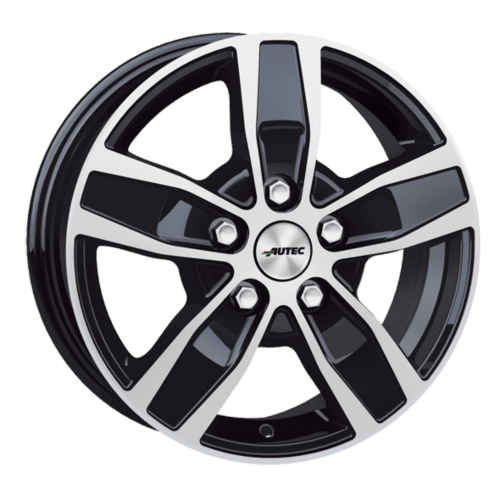 Autec Quantro Black polished 6.5x16 5x118 ET50