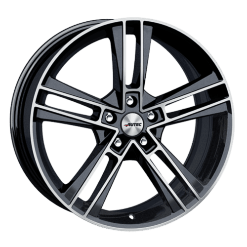 8.5x20 5x120 ET40 Autec Rias Black metallic polished