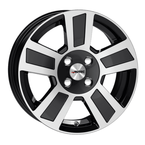 6x14 4x100 ET30 Autec Tigris Black polished