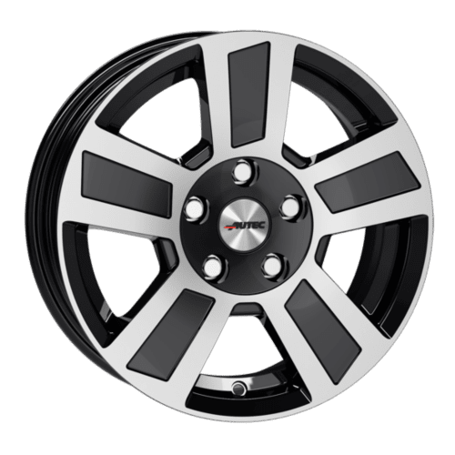 6x15 5x112 ET30 Autec Tigris Black polished