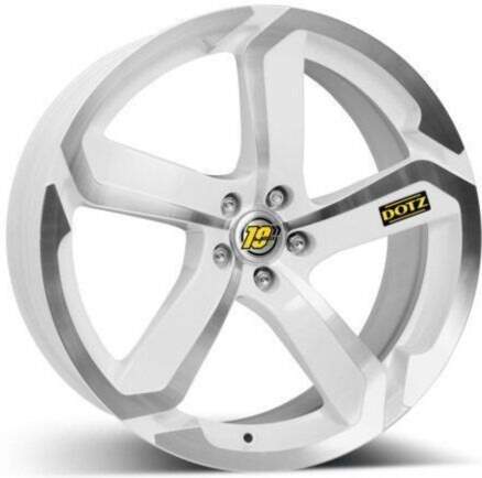 8x17 5x112 ET35 Dotz Hanzo White