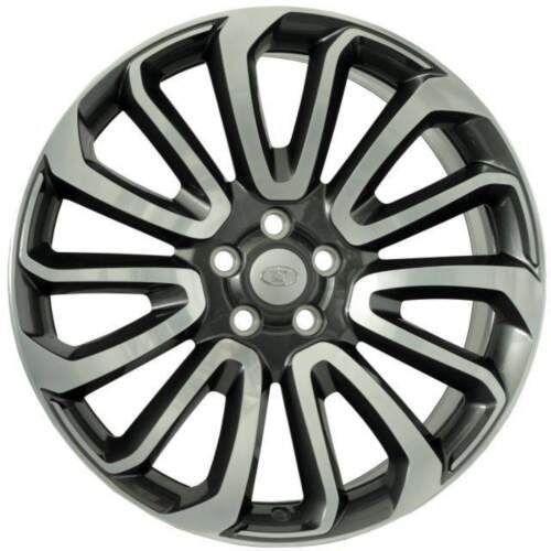 9.5x22 5x120 ET49 Wsp Ikebana W2359 ( Replika Land Rover ) Anthracite Polished