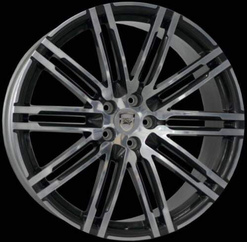 9x21 5x112 ET26 Wsp Tokyo W1057 ( Replika Porsche ) Anthracite Polished