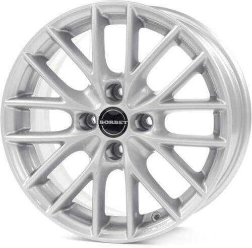 7x16 4x100 ET45 Borbet Bs4 Farba: Briliantovo Strieborny