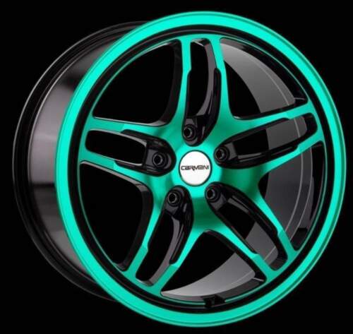 8x18 5x114.3 ET35 Carmani 8 Liberty Green_polish