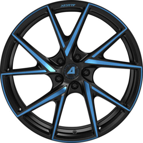 ALUTEC ADX.01 farba: Leštený čierne modrý 8,5x20 5x112 ET45