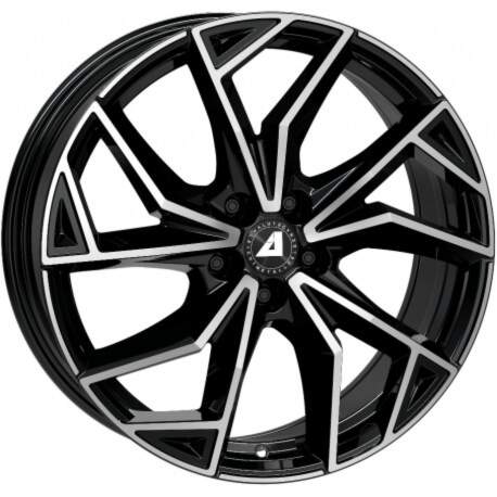 ALUTEC ADX.02 Farba: diamant-schwarz frontpoliert 8x20 5x114,3 ET40