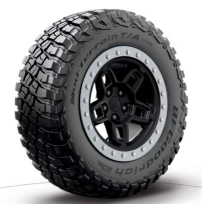 10.5/33R15 114Q Bf goodrich MT T/A KM3 (2017)