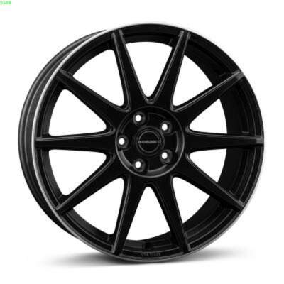 8x19 5x114.3 ET40 Borbet GTX farba: black matt rim silver