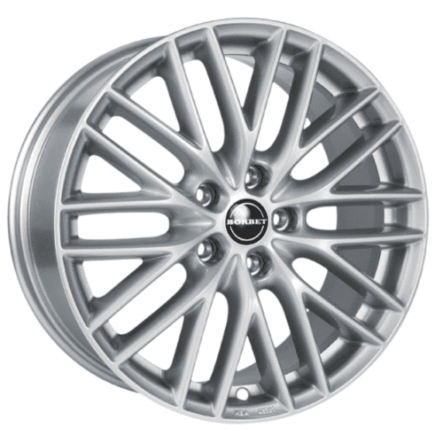 Borbet BS5 farba: briliantovo strieborny 7.5x17 5x108 ET40
