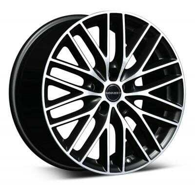 Borbet BS5 farba: cierno lesteny 7.5x17 5x108 ET40