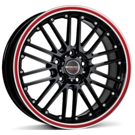 Borbet CW2 farba: black red line 8,5x18 5x120 ET30