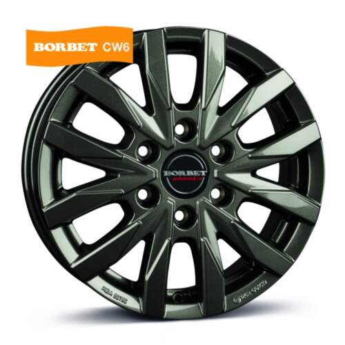Borbet CW6 farba: metal grey 6,5x16 6x130 ET62