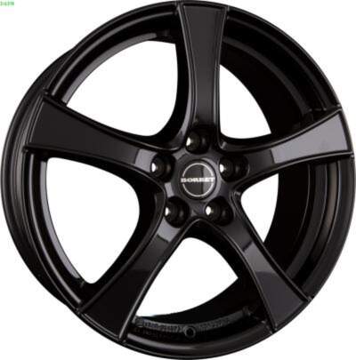 6x16 5x112 ET43 Borbet F2 farba: cierny leskly