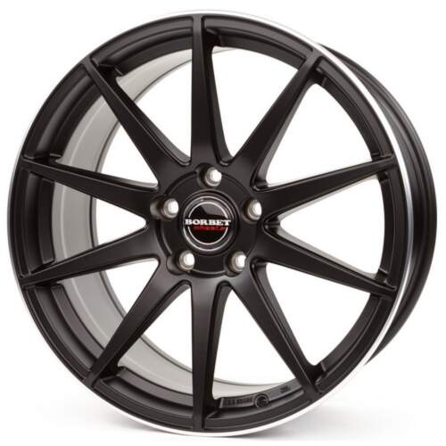 Borbet GTX farba: black rim polished matt 8,5x19 5x112 ET45