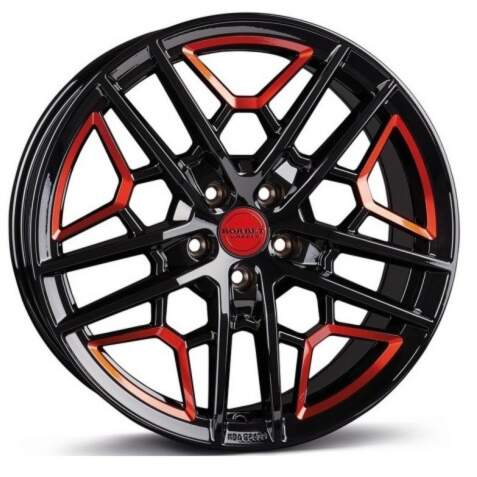 Borbet GTY farba: cierno cervena leskla 8,5x19 5x112 ET45