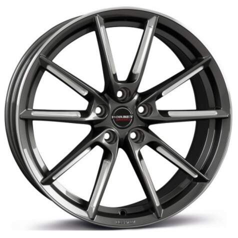 Borbet LX farba: graphite spoke rim polished 8,5x20 5x114,3 ET45