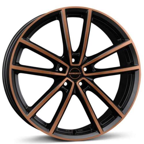 8x19 5x112 ET37 Borbet W farba: black copper polished matt