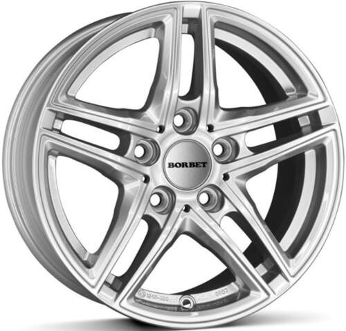 Borbet XR farba: briliantovo strieborny 7x16 5x120 ET31