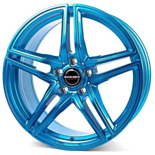 Borbet XRT farba: candy blue 8,5x19 5x112 ET40
