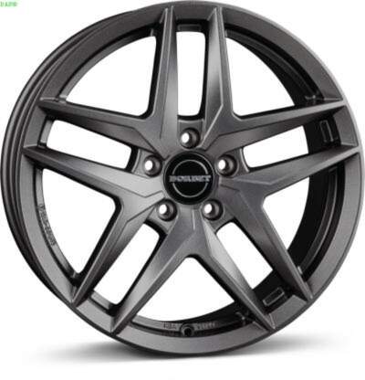 7.5x18 5x112 ET49 Borbet Z farba: dark grey matt