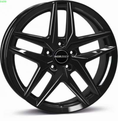 Borbet Z farba: cierny leskly 8x19 5x112 ET44