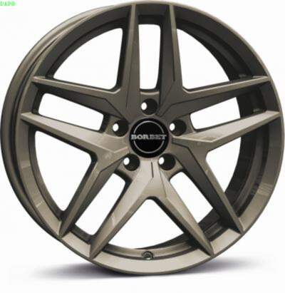 7x17 5x112 ET44.5 Borbet Z farba: metal grey