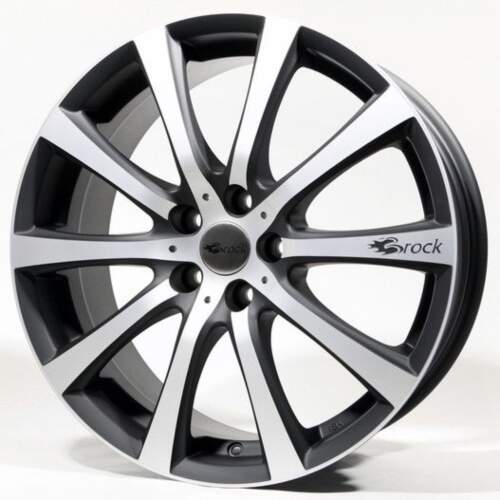 Brock B21 farba: smvp - leštený čierno matný 8x19 5x127 ET37